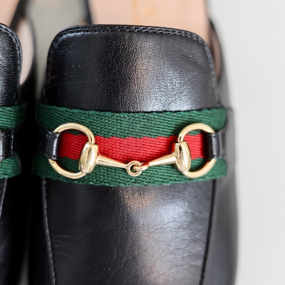 Gucci Women’s Princetown Leather Slipper - Picture 5 of 10